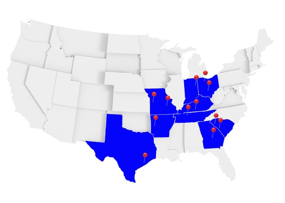 Spartan Map as of August 2024